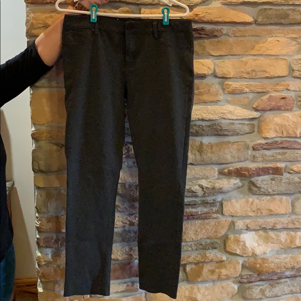 Dark gray jeggings